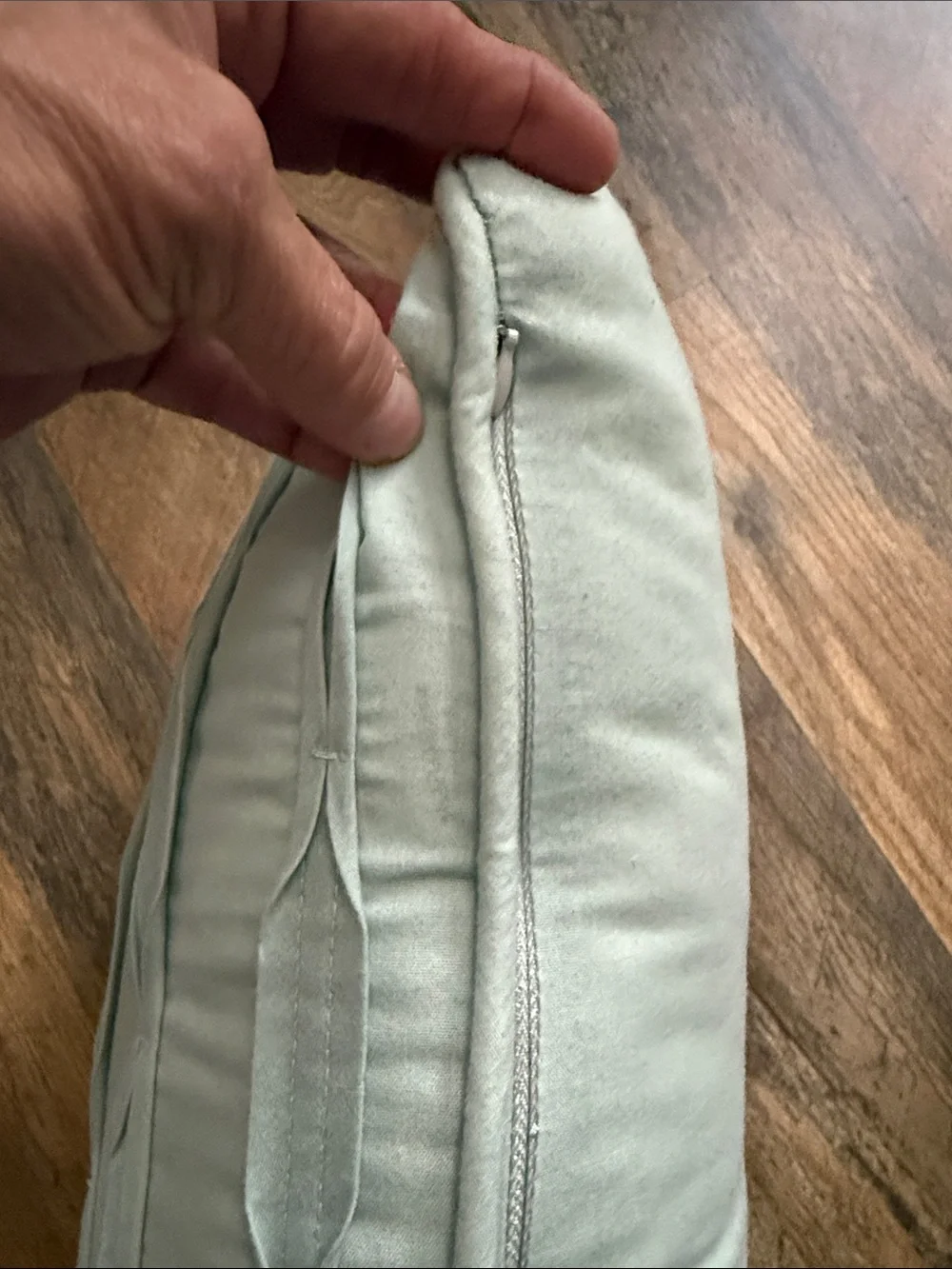 Textured Accent Pillow in Sage Green
